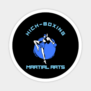 Kick Boxing Martial Arts Magnet